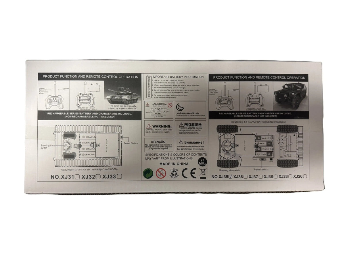 Remote Control Armored Military Vehicle