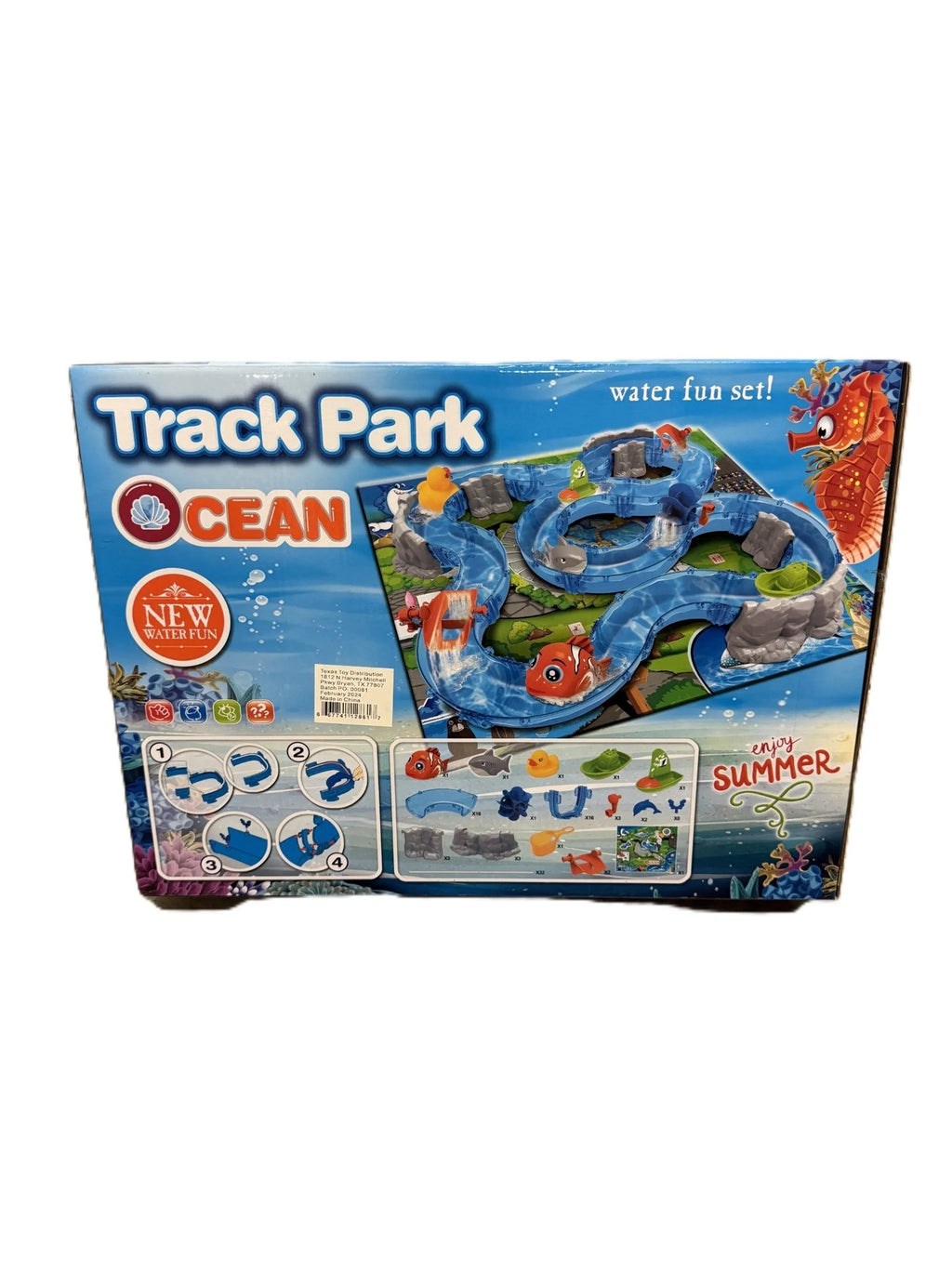 Ocean Track Park Water Play Set (93 pcs)