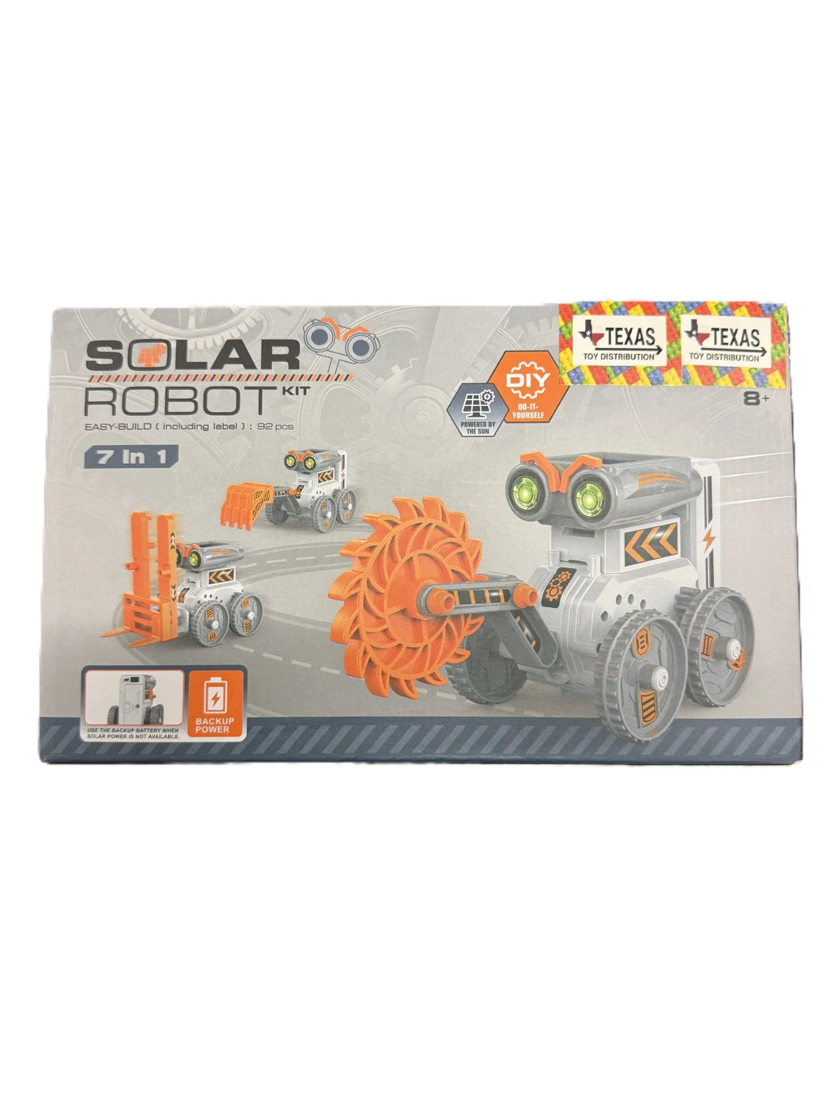 7-in-1 Solar Robot Construction Kit (92 pcs)