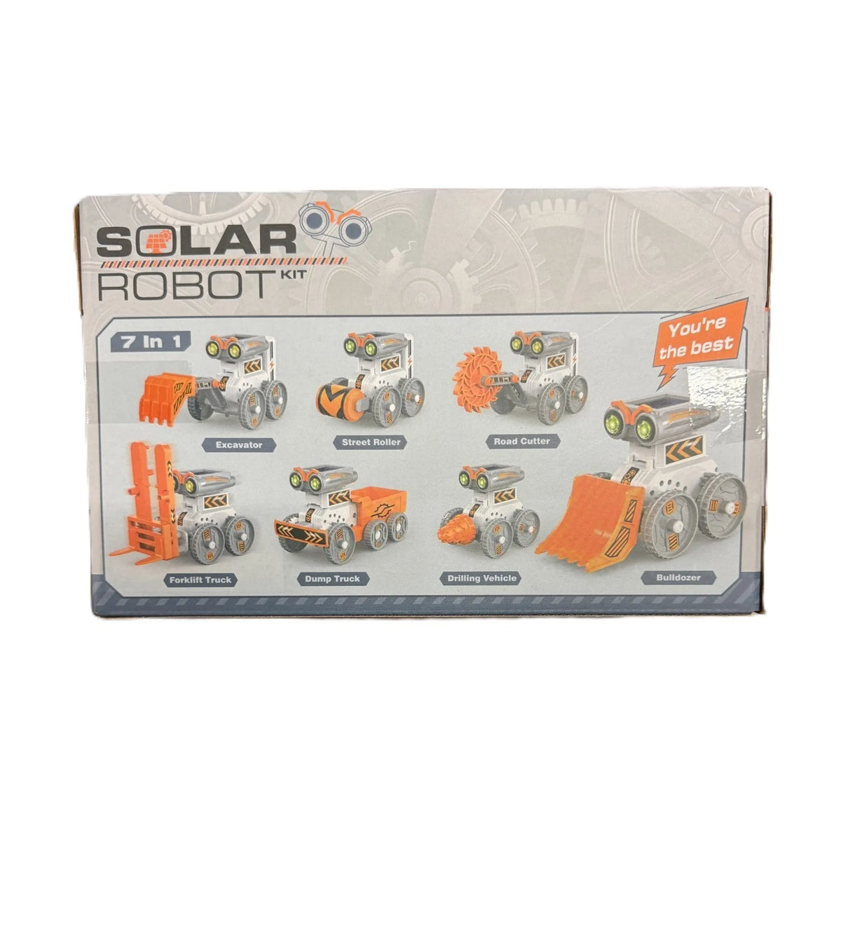 7-in-1 Solar Robot Construction Kit (92 pcs)