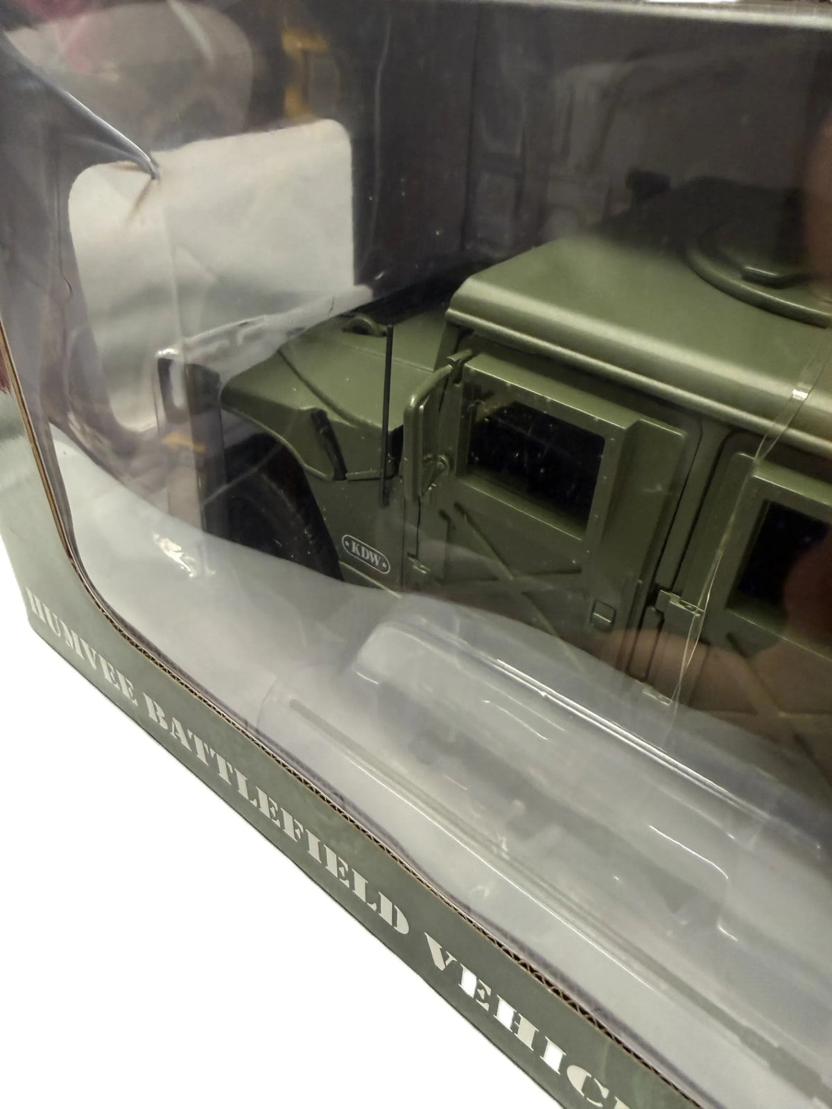 1:18 Die-Cast Hummer H1 Military Vehicle
