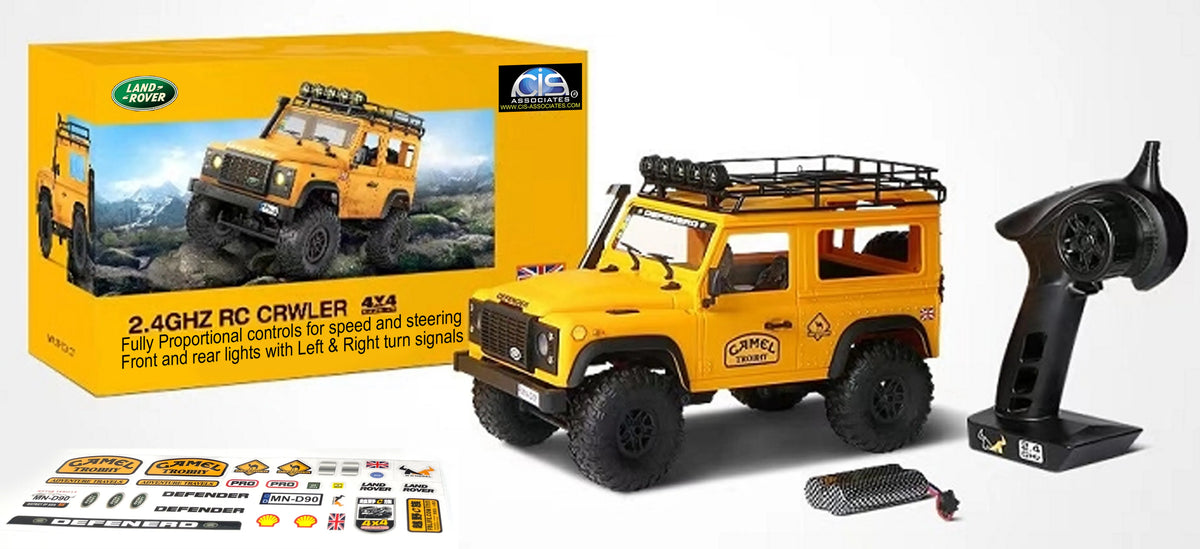 Land Rover Camel Trophy 1:10 RC SUV with Lights