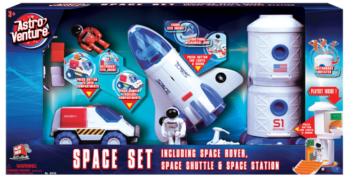 Astro Venture 3-in-1 Space Set