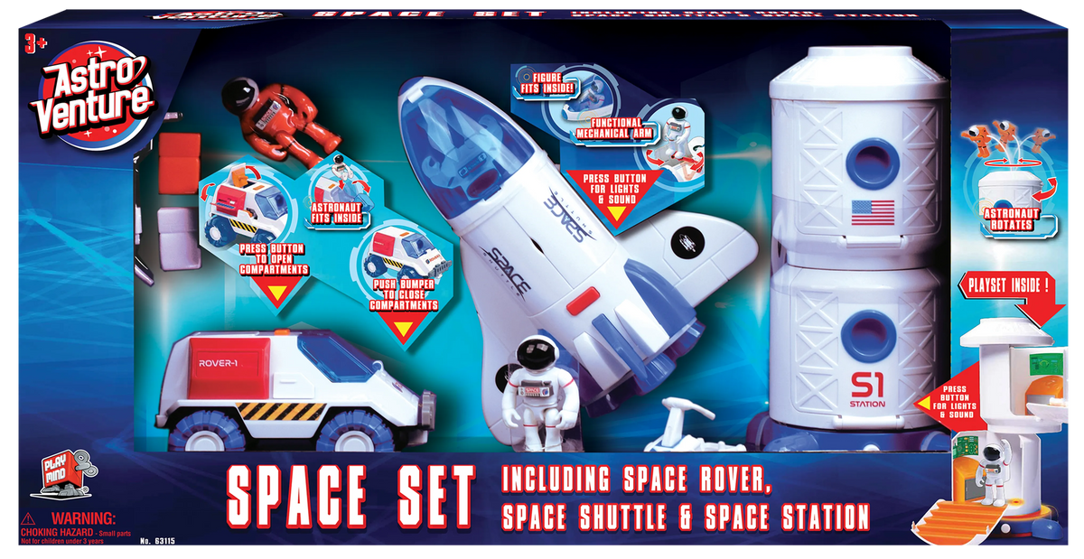 Astro Venture 3-in-1 Space Set