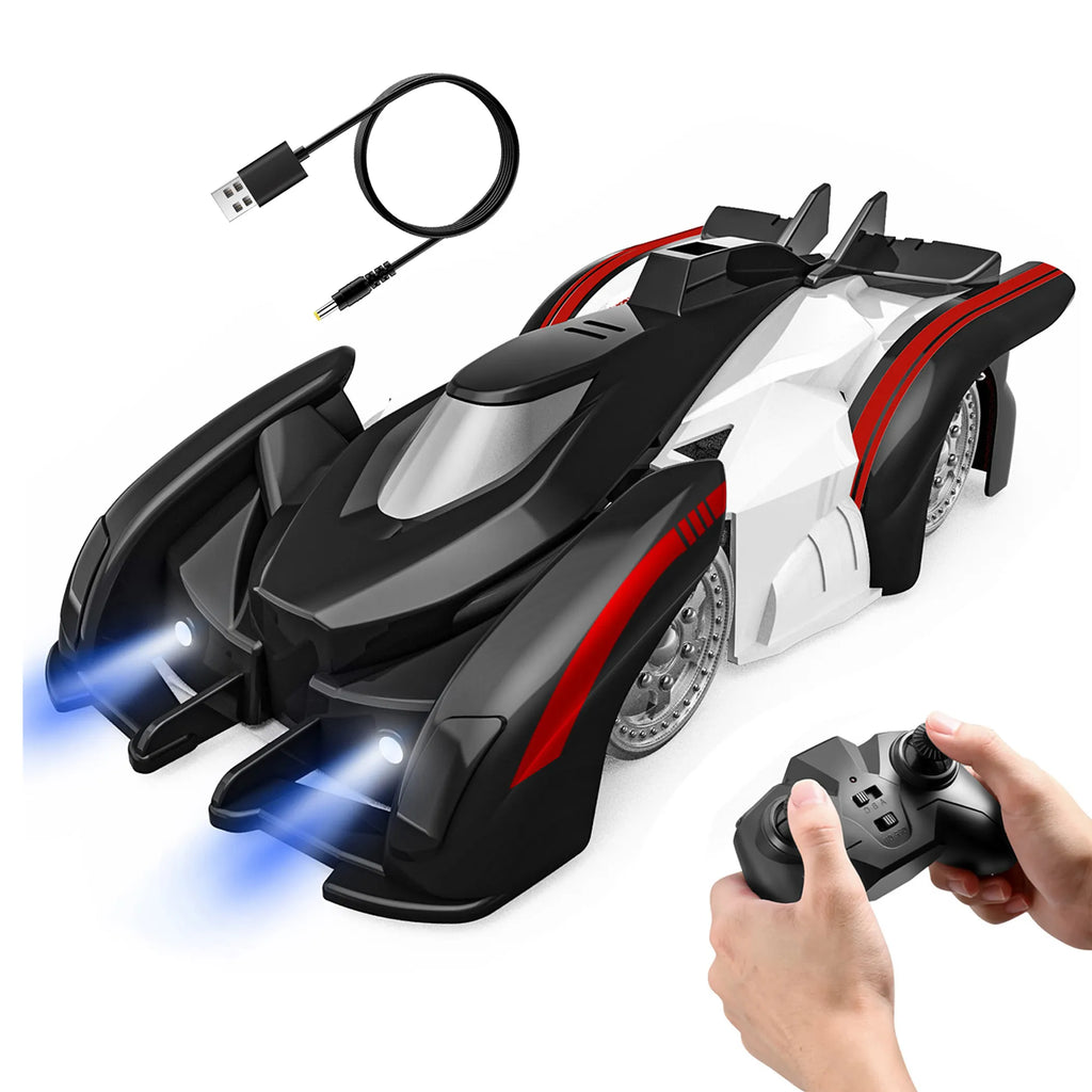 RC Wall Climbing Car with LED Lights