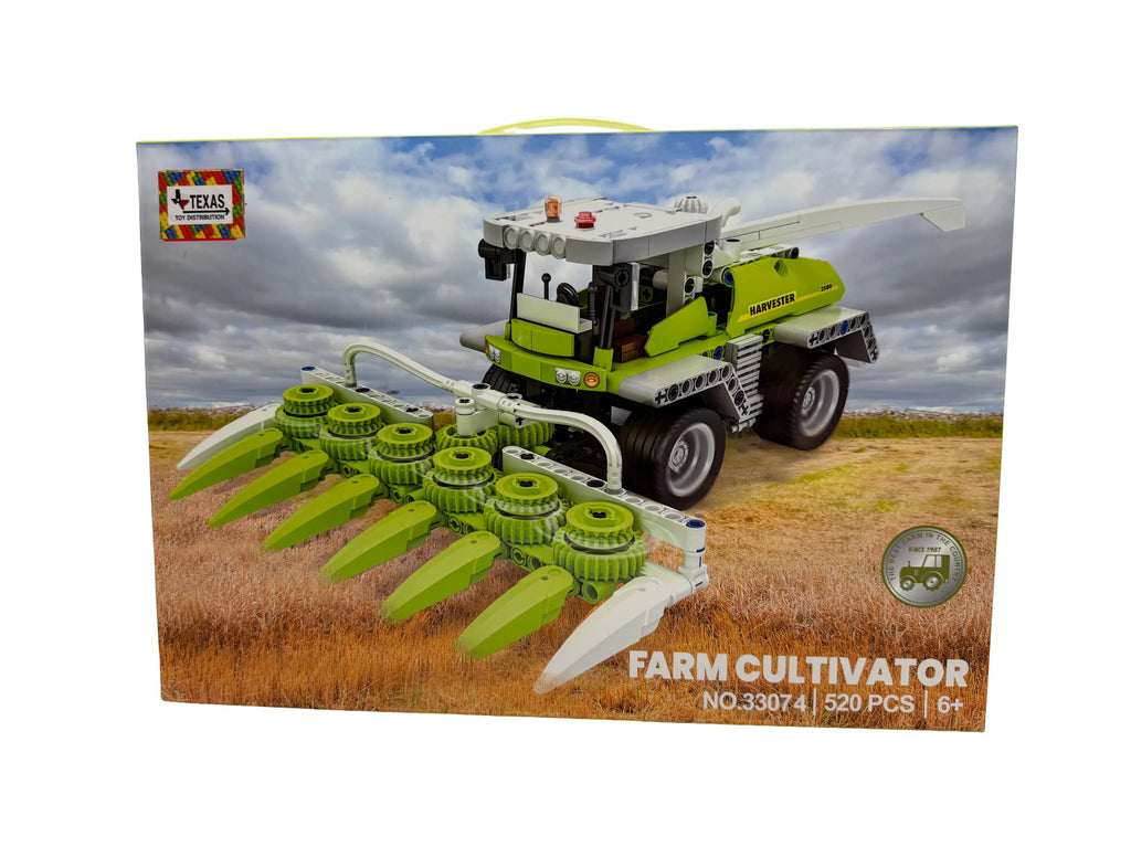 Combine Harvester Building Brick Set (510 pcs)