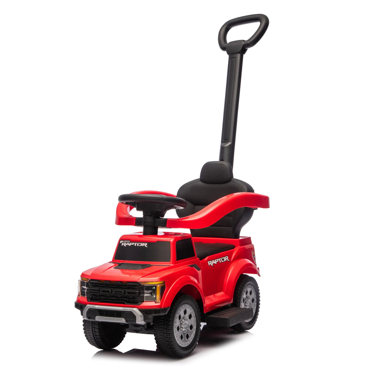 Ford Raptor 3-in-1 Push Ride-On Car
