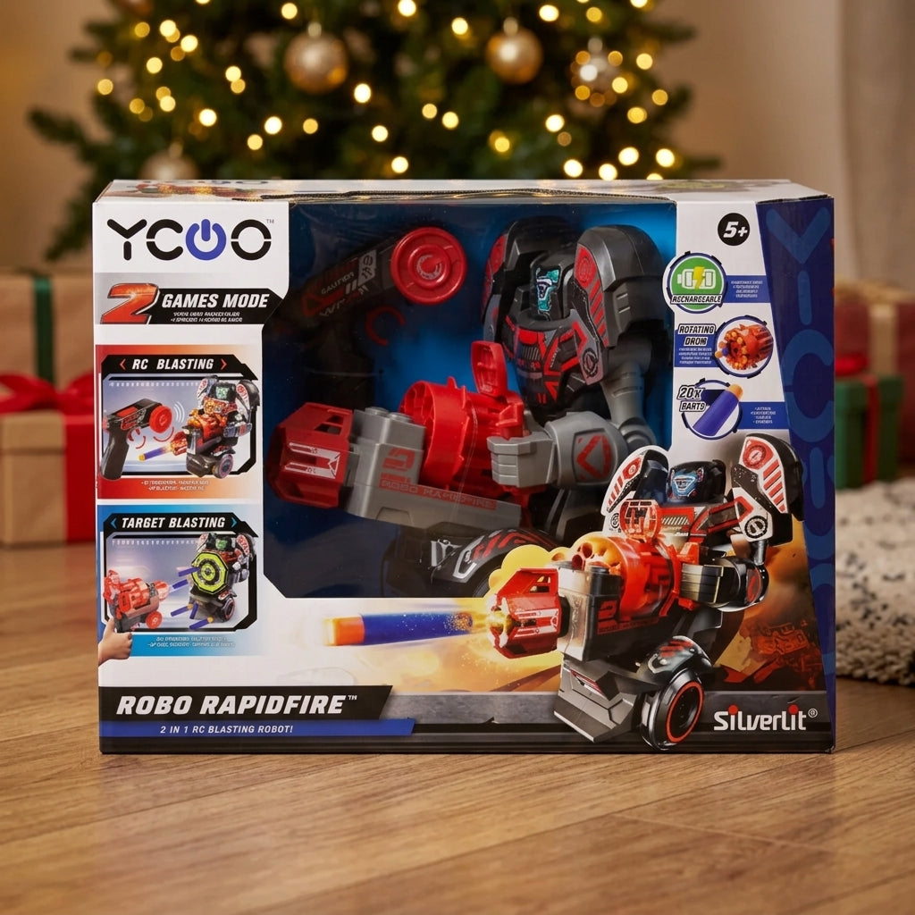 Silverlit Robo Rapidfire Robot – Christmas gift under the tree