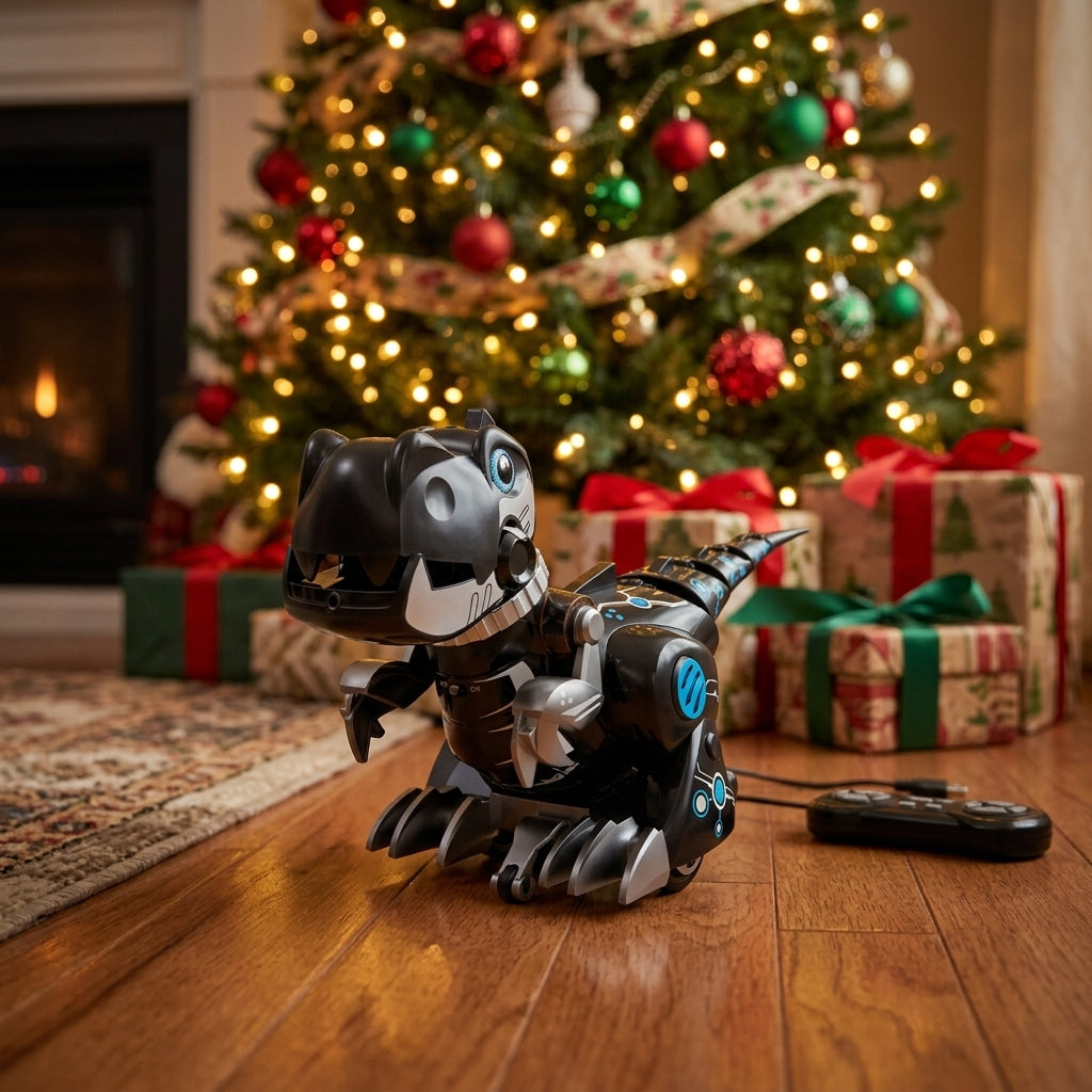 Train My Dino II Interactive Robotic Dinosaur – Christmas gift under the tree